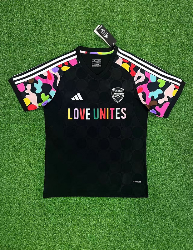 AAA Quality Arsenal 23/24 Black/Colourful Training Jersey